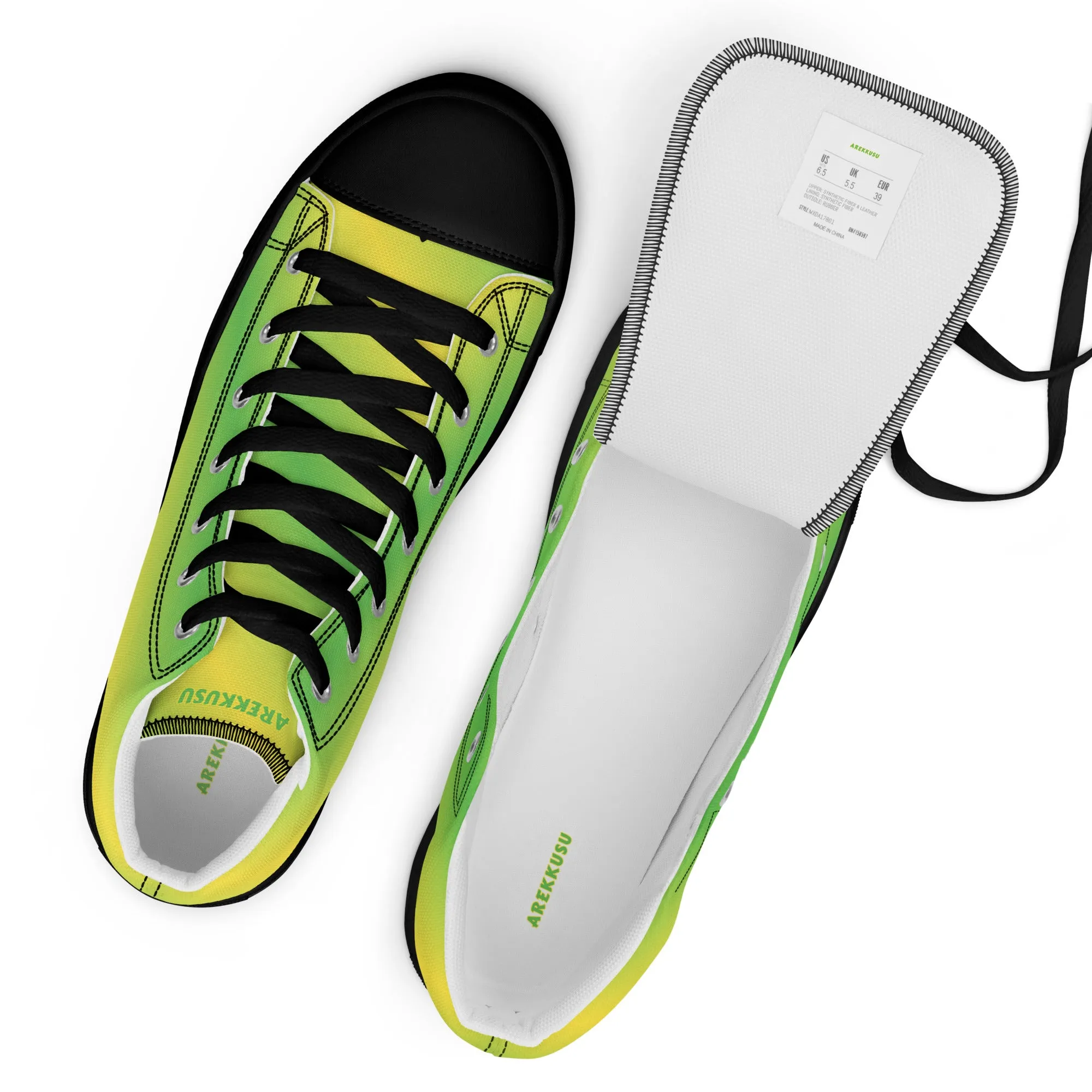 High Top Canvas Shoes