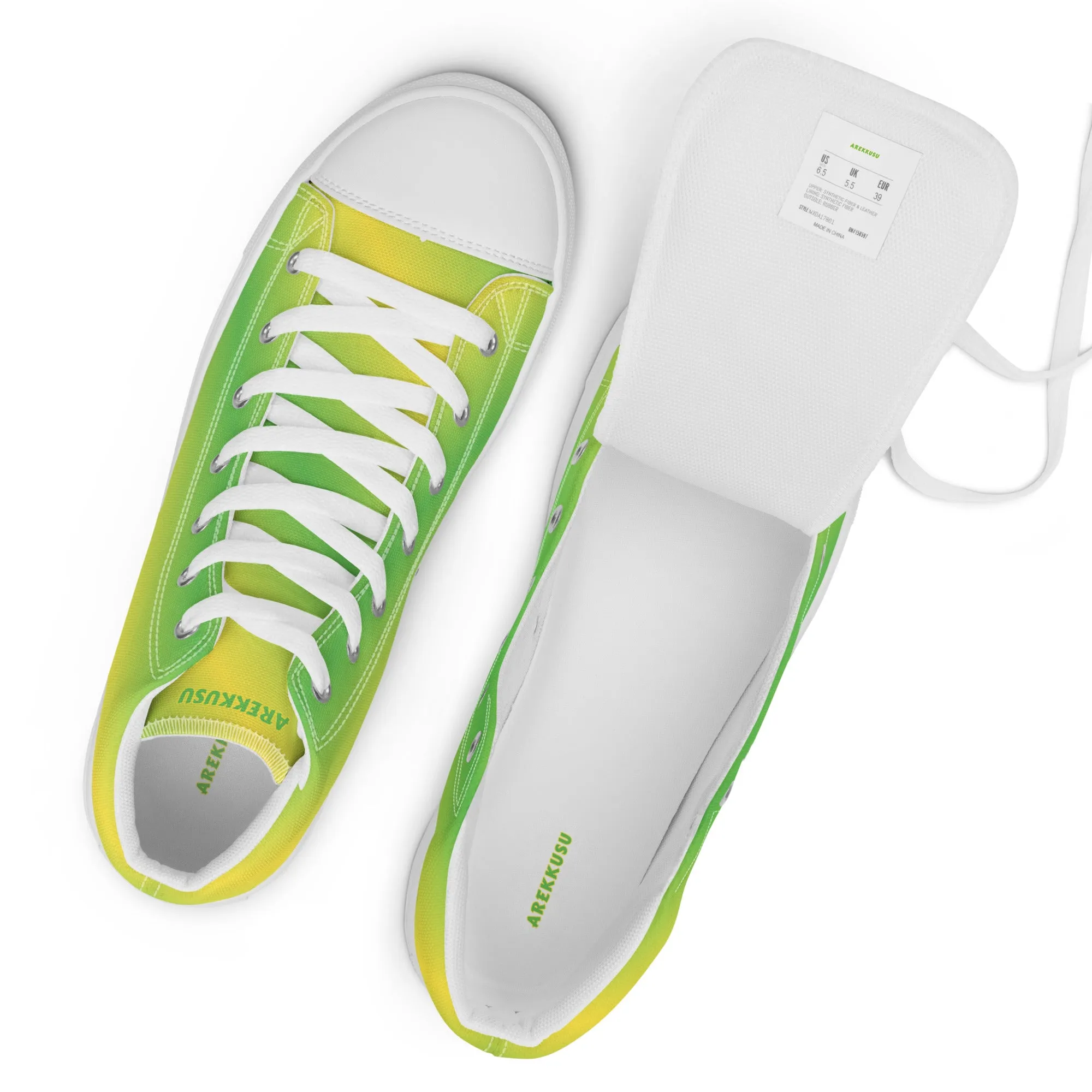 High Top Canvas Shoes