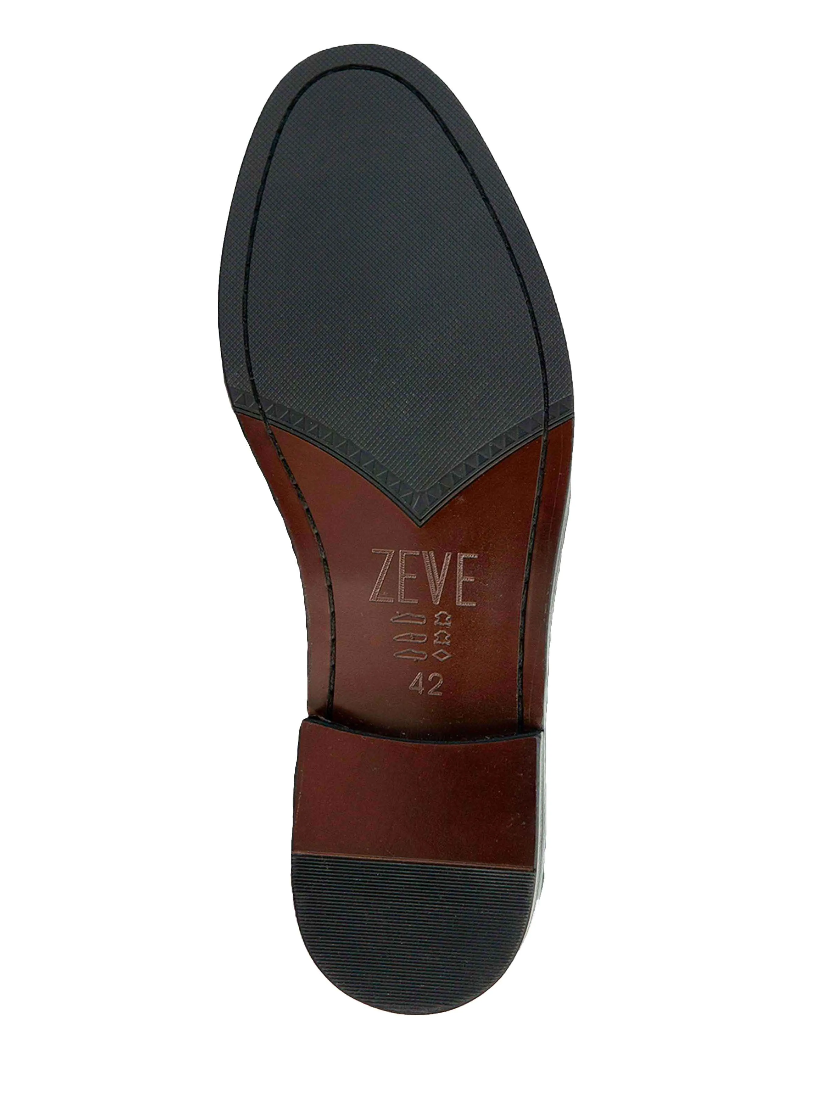 Horsebit Moccasin Loafer - Brown Polished Leather