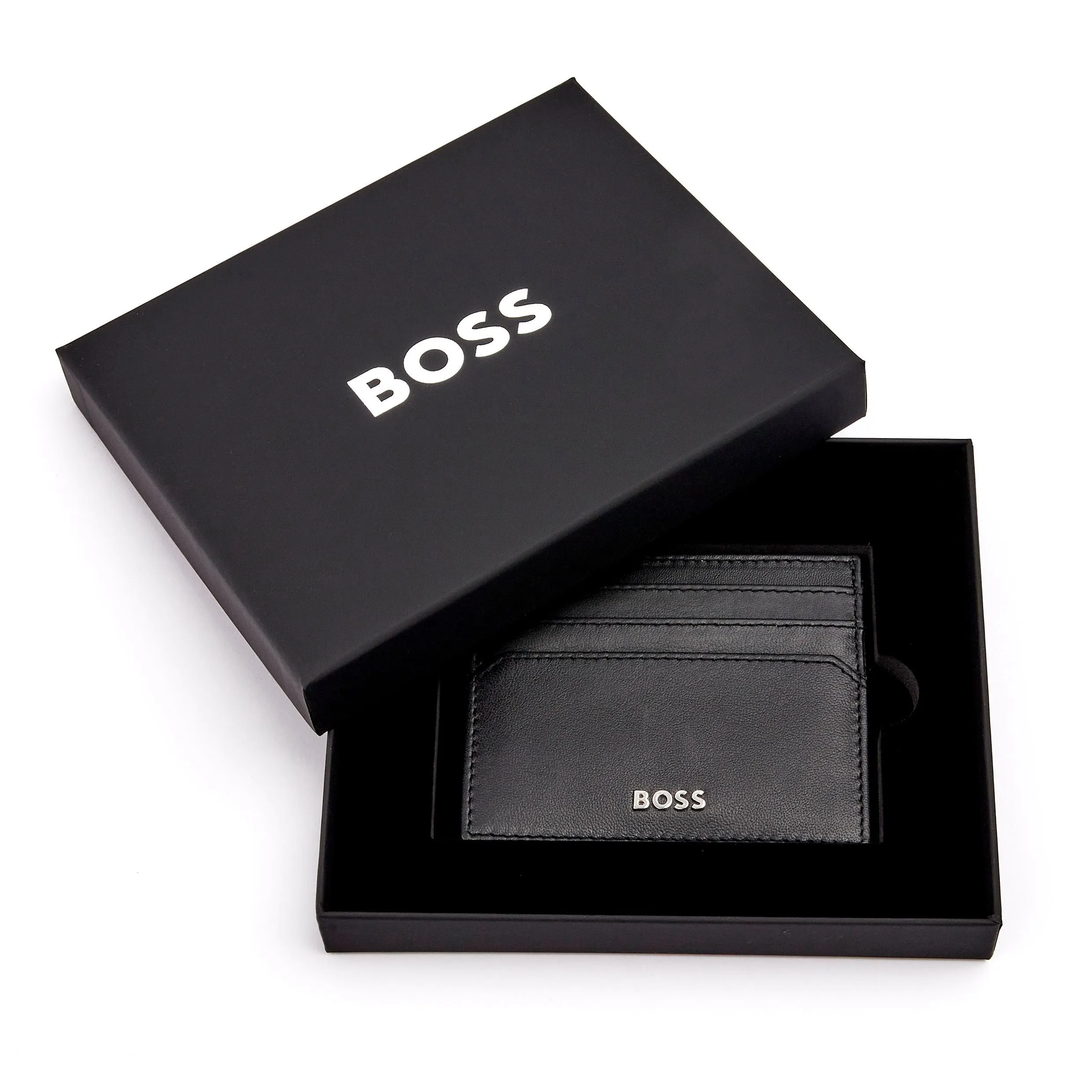 HUGO BOSS HLC403A-Card holder Classic Smooth Black