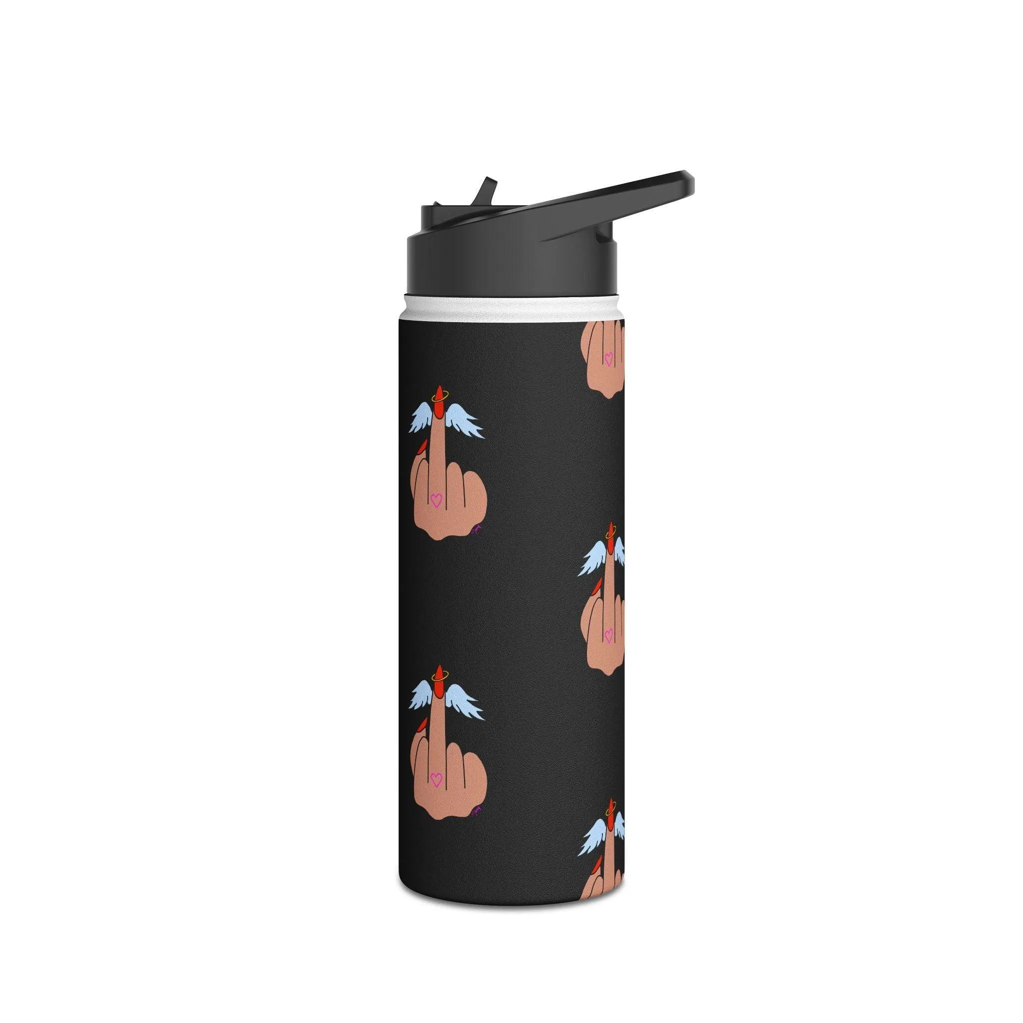 IDGFlyinFux Stainless Steel Water Bottle