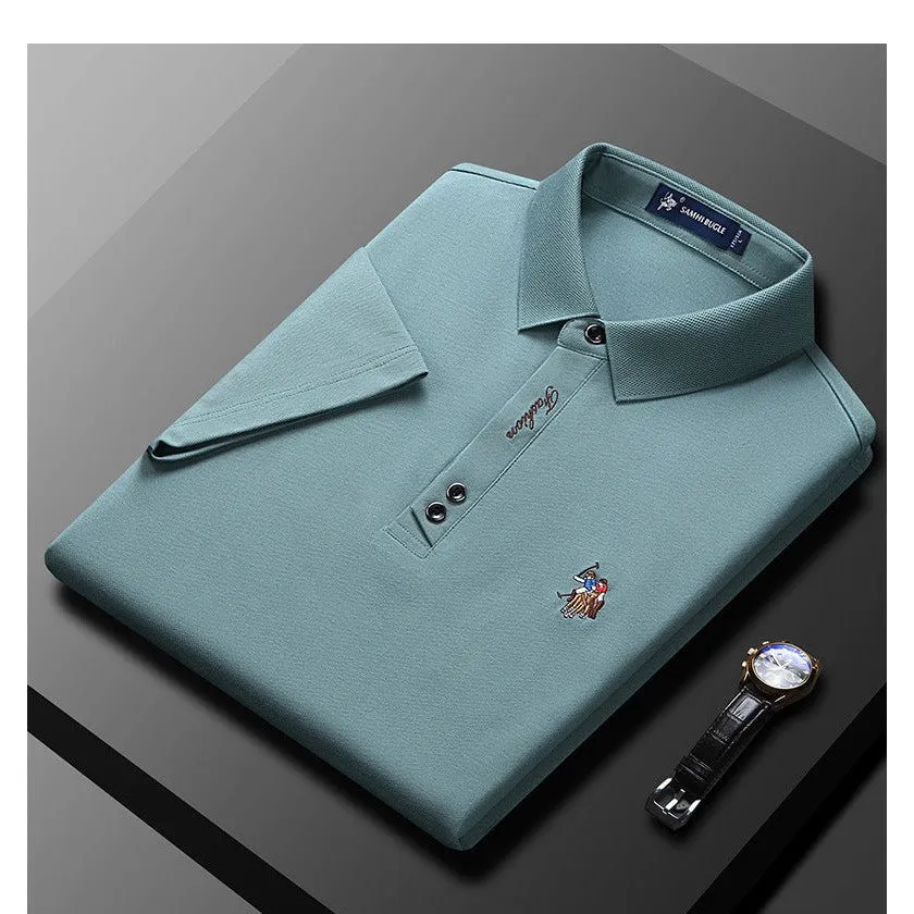 INSTOCK - 2023 new summer loose men's short-sleeved shirt.