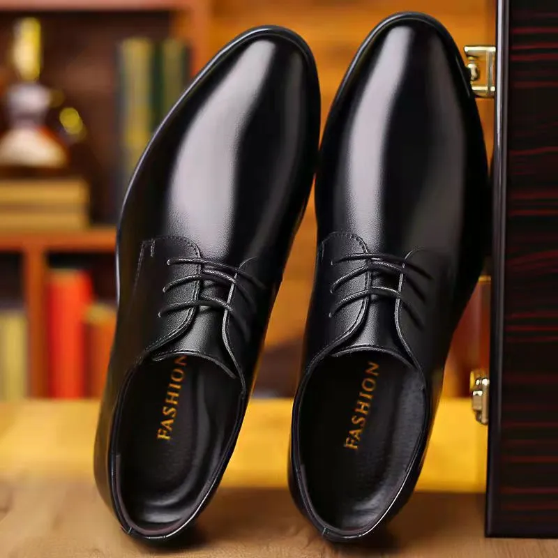 INSTOCK - British casual business formal leather shoes