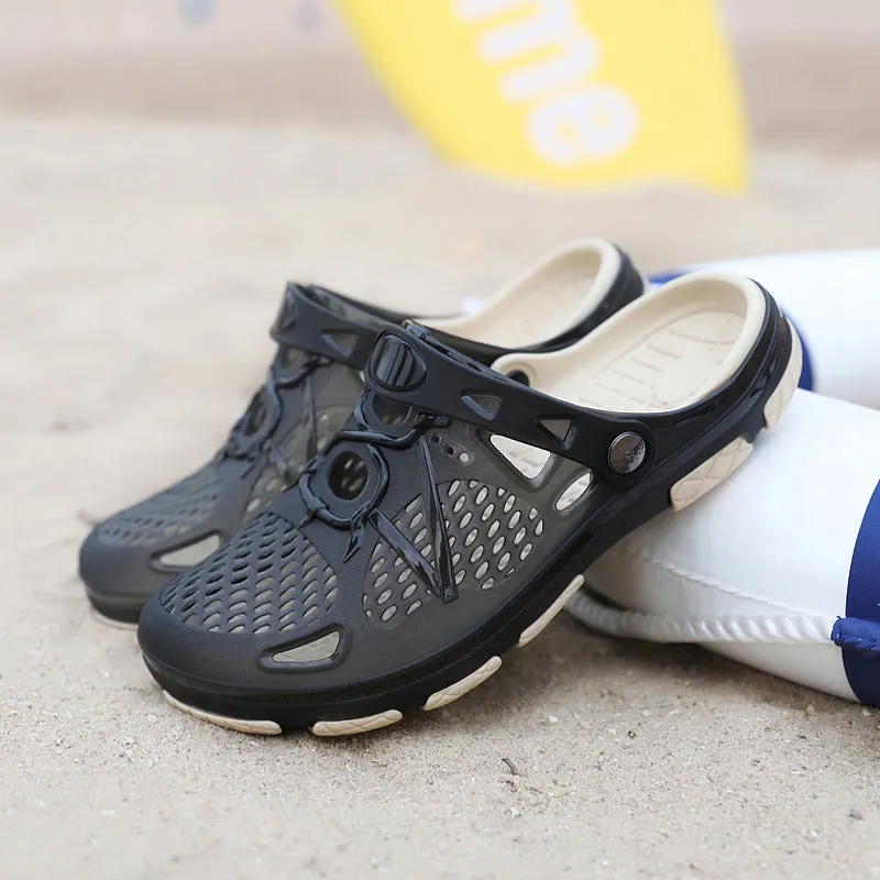 INSTOCK-Casual breathable non-slip beach clogs shoes for men's