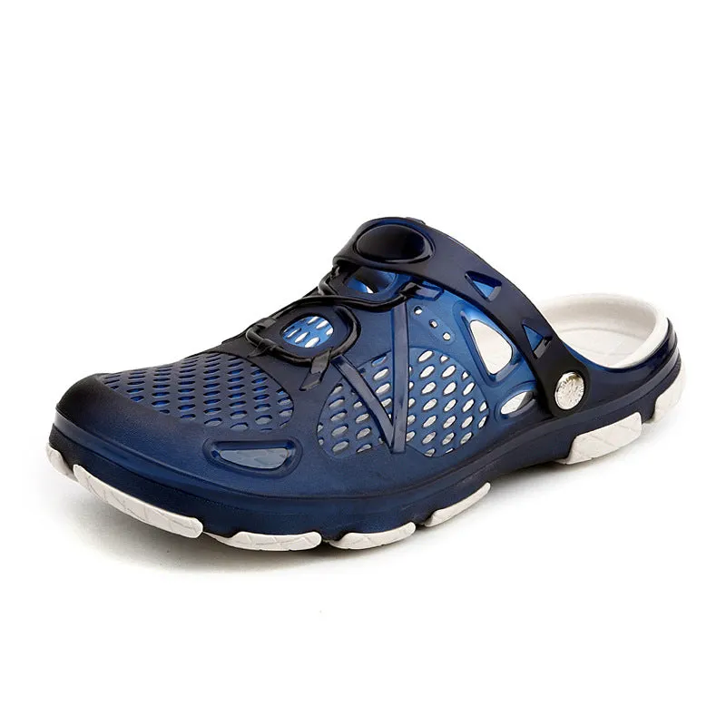 INSTOCK-Casual breathable non-slip beach clogs shoes for men's