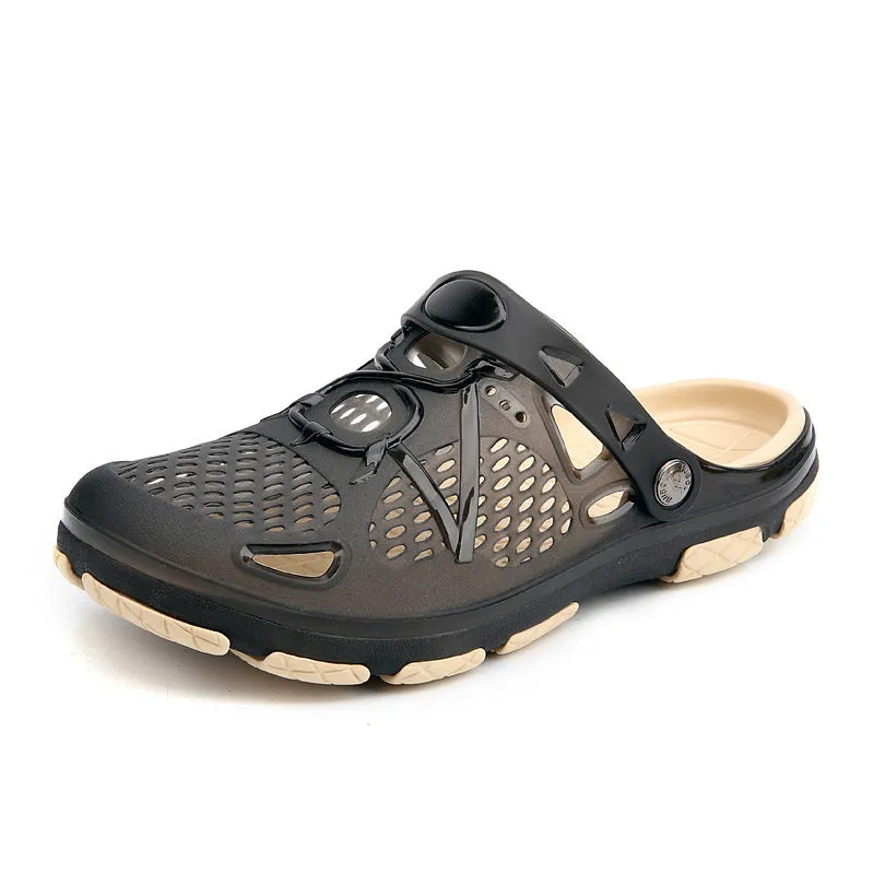 INSTOCK-Casual breathable non-slip beach clogs shoes for men's