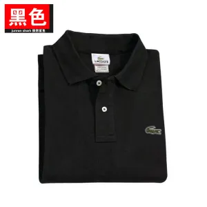 INSTOCK-Crocodile Men's Polo Shirt 2023 Summer New Loose