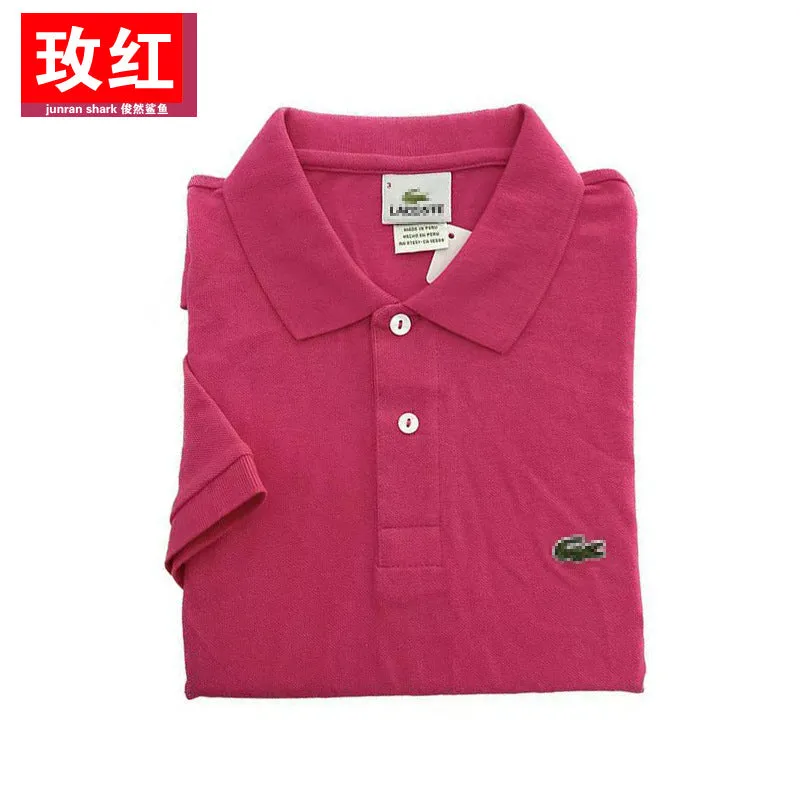 INSTOCK-Crocodile Men's Polo Shirt 2023 Summer New Loose