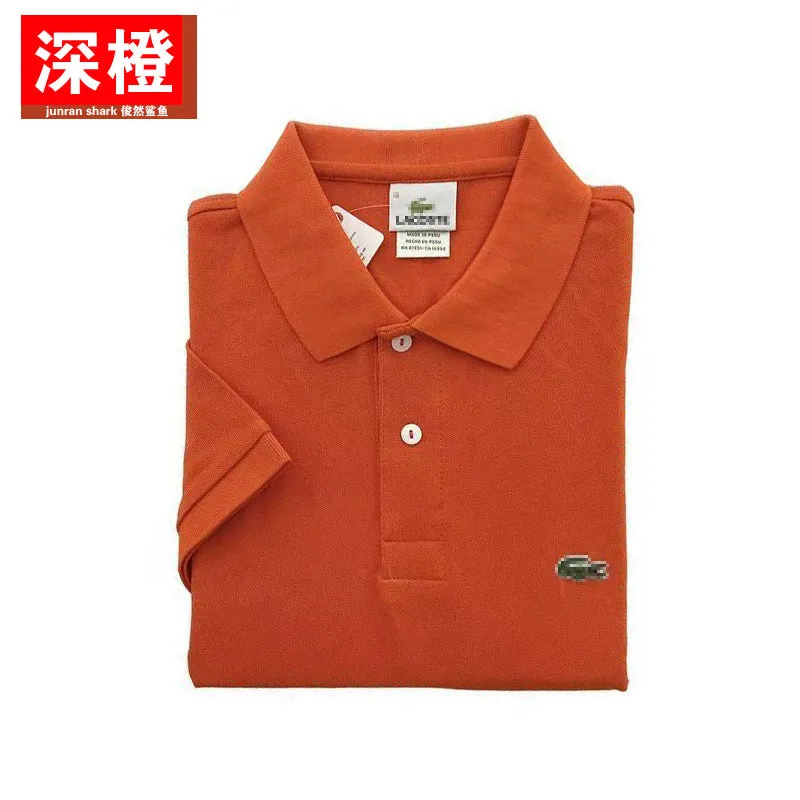 INSTOCK-Crocodile Men's Polo Shirt 2023 Summer New Loose