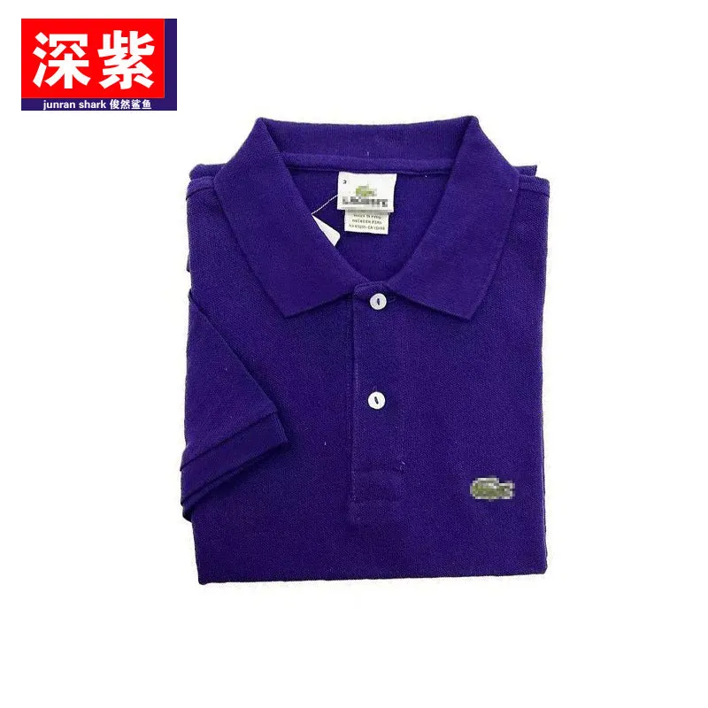 INSTOCK-Crocodile Men's Polo Shirt 2023 Summer New Loose