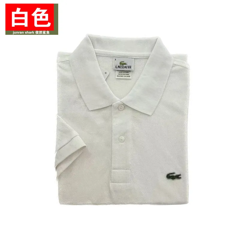 INSTOCK-Crocodile Men's Polo Shirt 2023 Summer New Loose