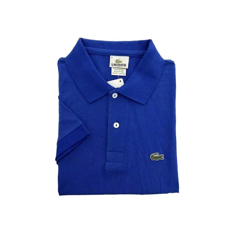 INSTOCK-Crocodile Men's Polo Shirt 2023 Summer New Loose