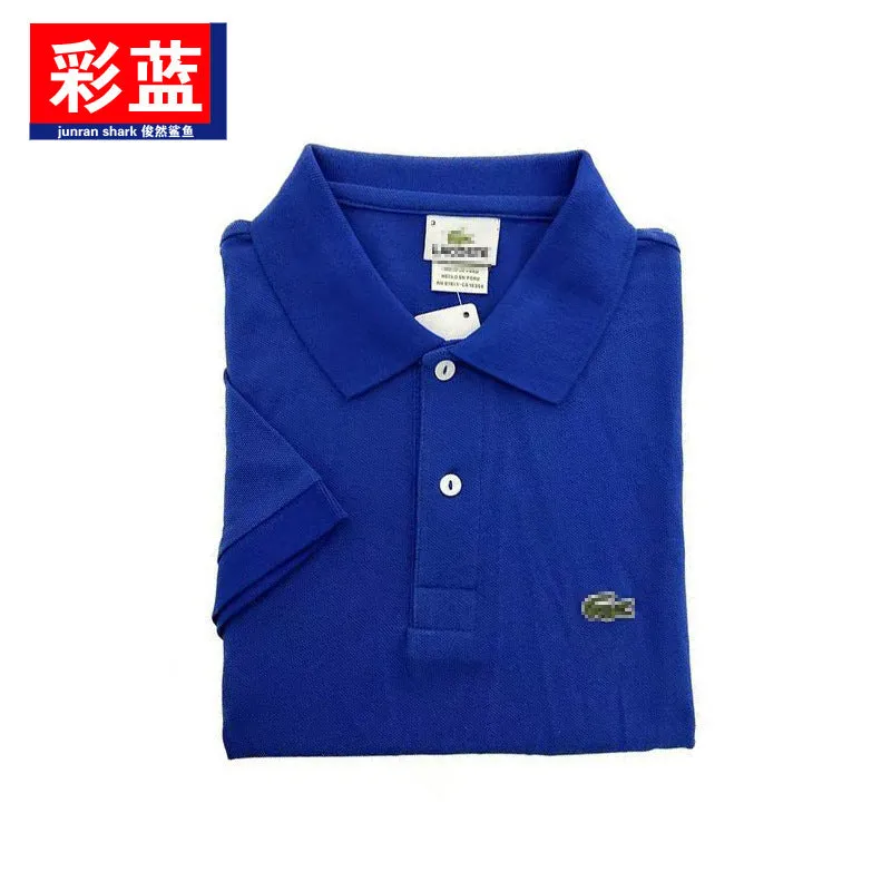 INSTOCK-Crocodile Men's Polo Shirt 2023 Summer New Loose