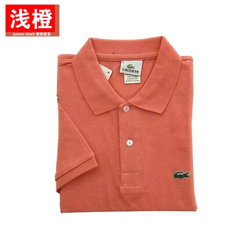 INSTOCK-Crocodile Men's Polo Shirt 2023 Summer New Loose