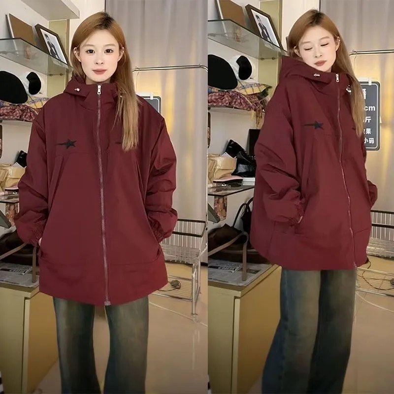 INSTOCK - Spring and autumn women's jackets with hoods