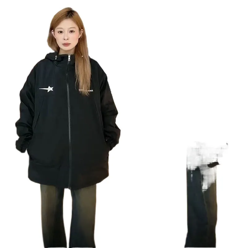 INSTOCK - Spring and autumn women's jackets with hoods