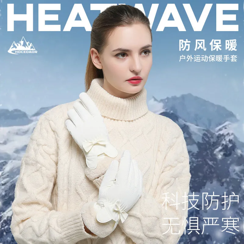 INSTOCK-Winter warm women's gloves