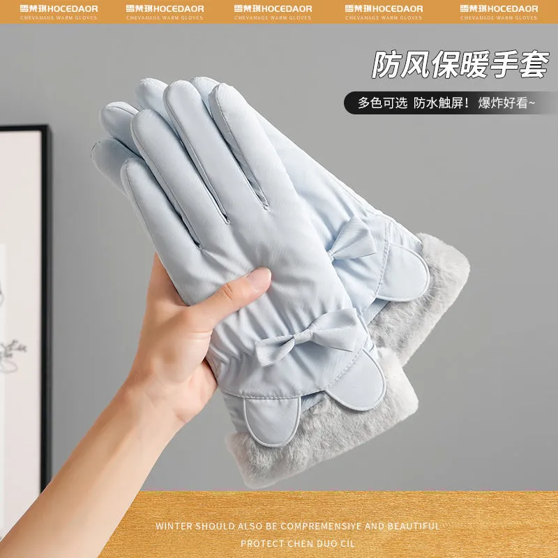 INSTOCK-Winter warm women's gloves