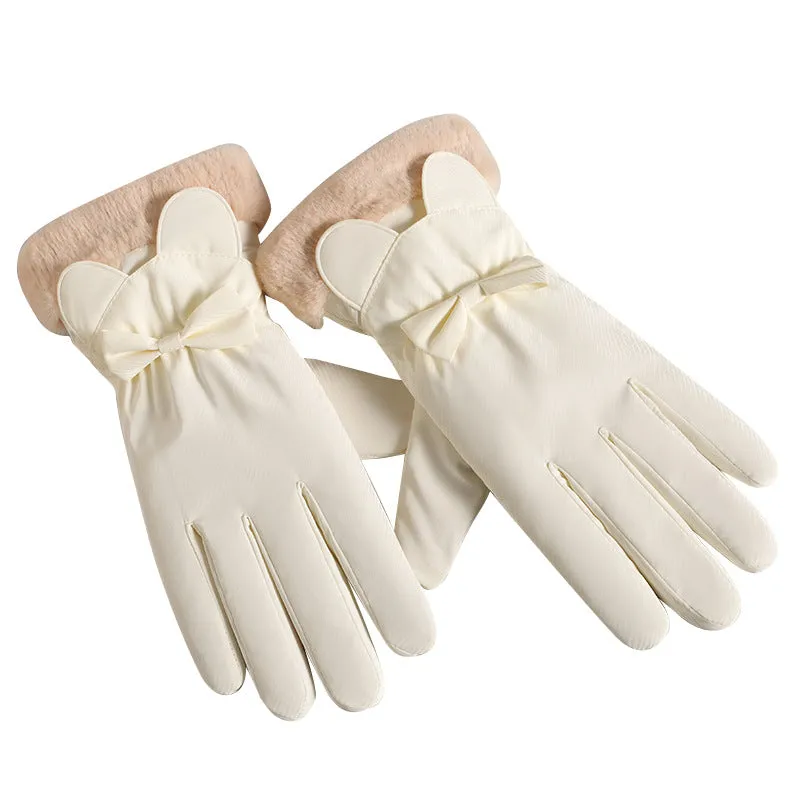 INSTOCK-Winter warm women's gloves