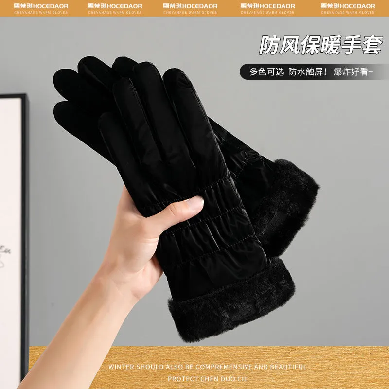 INSTOCK-Winter warm women's gloves