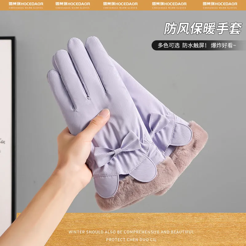 INSTOCK-Winter warm women's gloves