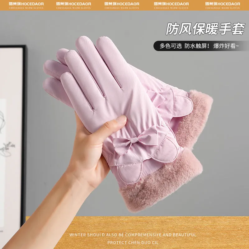 INSTOCK-Winter warm women's gloves
