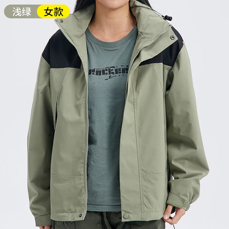 INSTOCK-Workwear Style Men's Breathable windproof Casual Jacket.
