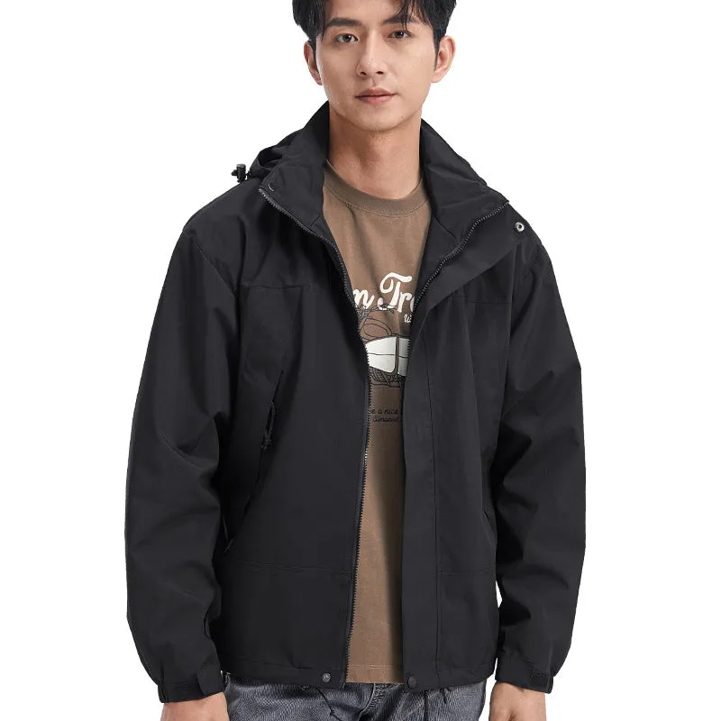 INSTOCK-Workwear Style Men's Breathable windproof Casual Jacket.