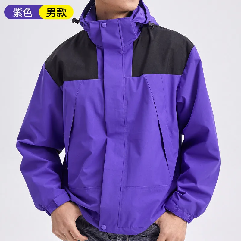 INSTOCK-Workwear Style Men's Breathable windproof Casual Jacket.