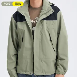 INSTOCK-Workwear Style Men's Breathable windproof Casual Jacket.