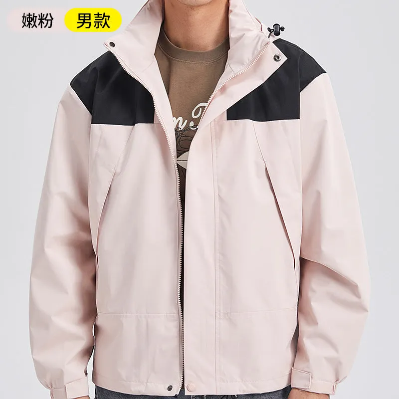 INSTOCK-Workwear Style Men's Breathable windproof Casual Jacket.