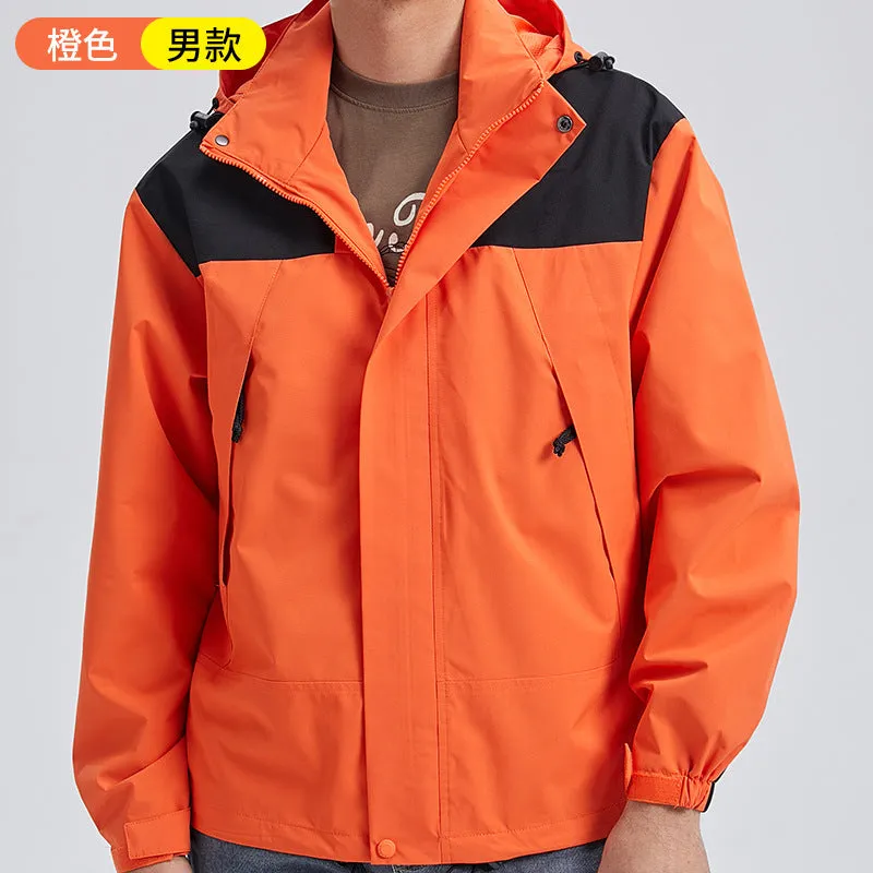 INSTOCK-Workwear Style Men's Breathable windproof Casual Jacket.