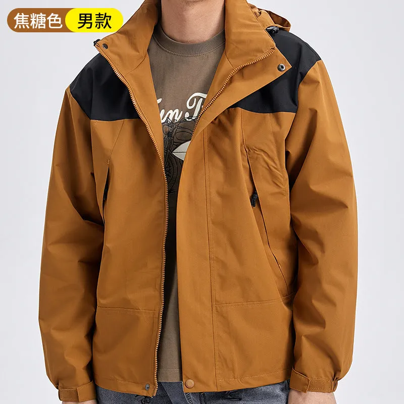 INSTOCK-Workwear Style Men's Breathable windproof Casual Jacket.
