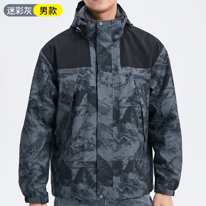 INSTOCK-Workwear Style Men's Breathable windproof Casual Jacket.