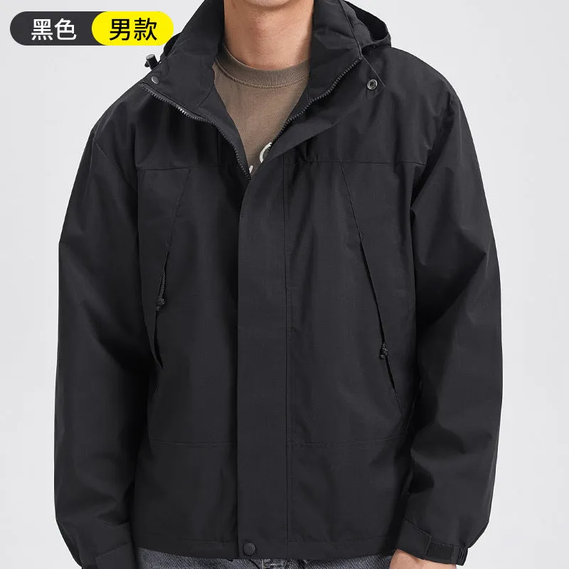 INSTOCK-Workwear Style Men's Breathable windproof Casual Jacket.