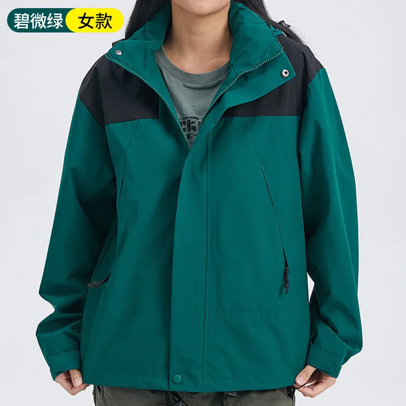 INSTOCK-Workwear Style Men's Breathable windproof Casual Jacket.