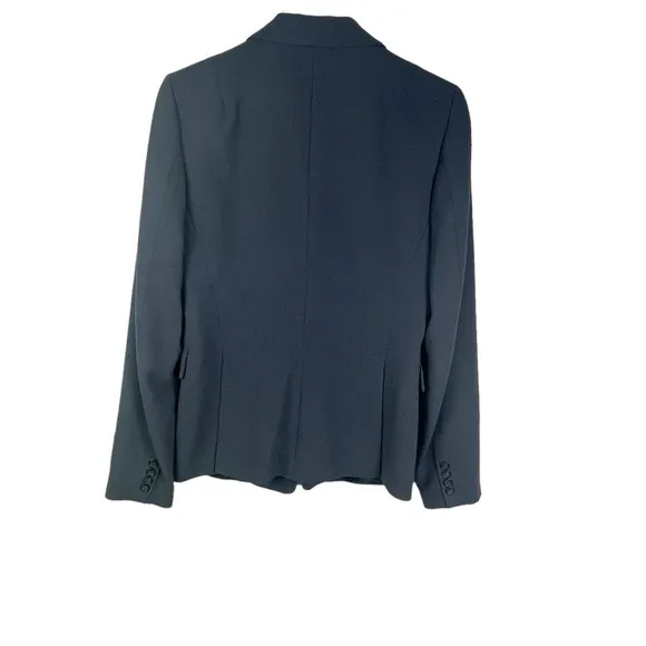 J. Crew Women’s Wool Grey Classic Three Button Jacket Blazer Career Coat Size T8