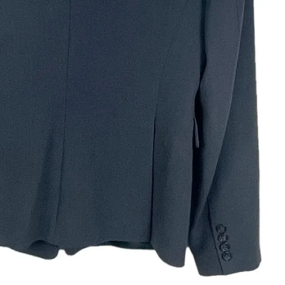 J. Crew Women’s Wool Grey Classic Three Button Jacket Blazer Career Coat Size T8
