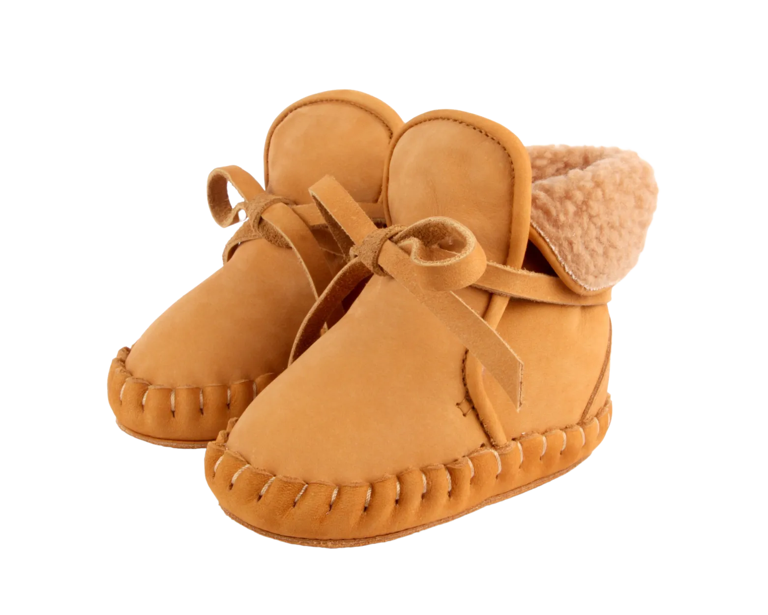 Jaya Booties | Caramel Nubuck