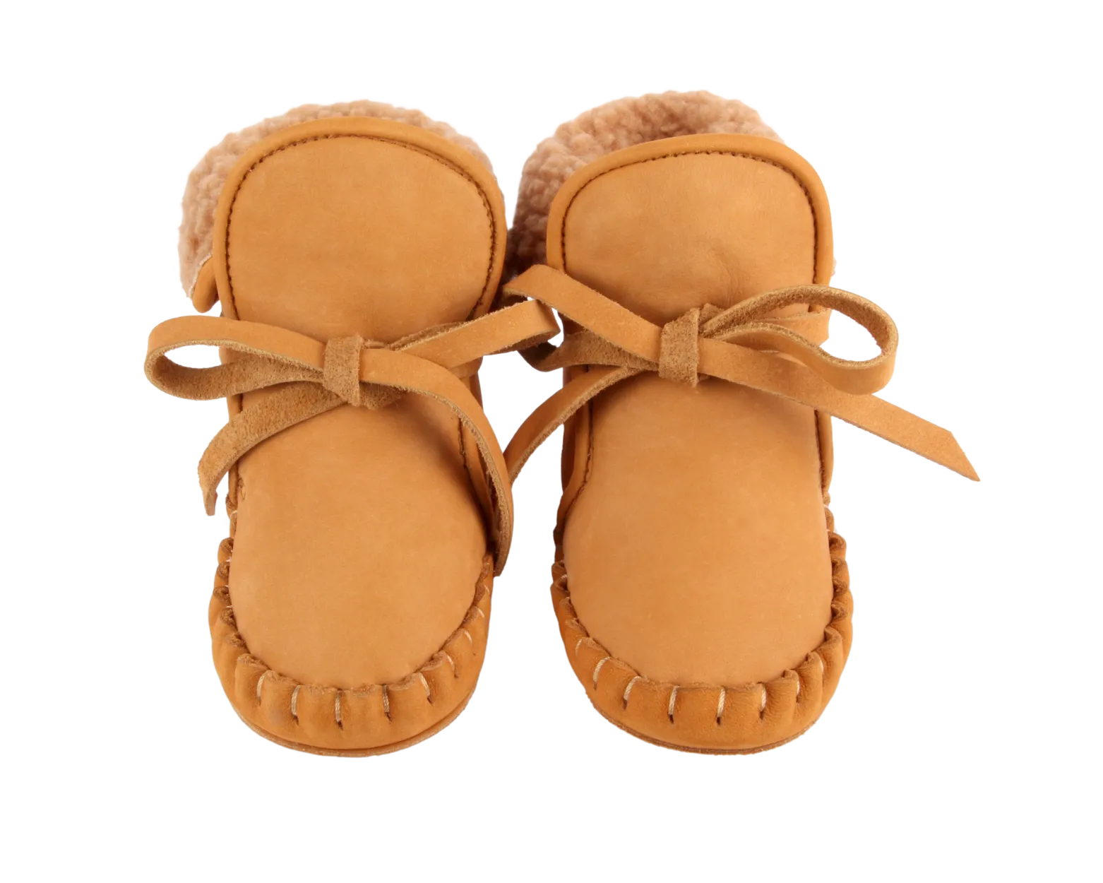 Jaya Booties | Caramel Nubuck