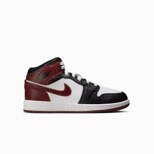 Kid's Air Jordan 1 Mid SE "Dark Pony" Grade School