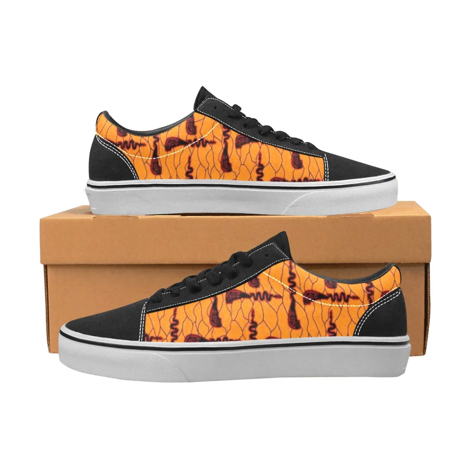 Koze  African Print Men's Low Top Sporting Shoes