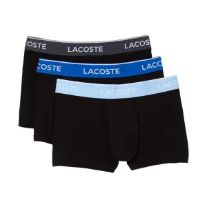 LACOSTE CASUAL COTTON STRETCH 3 PACK TRUNKS