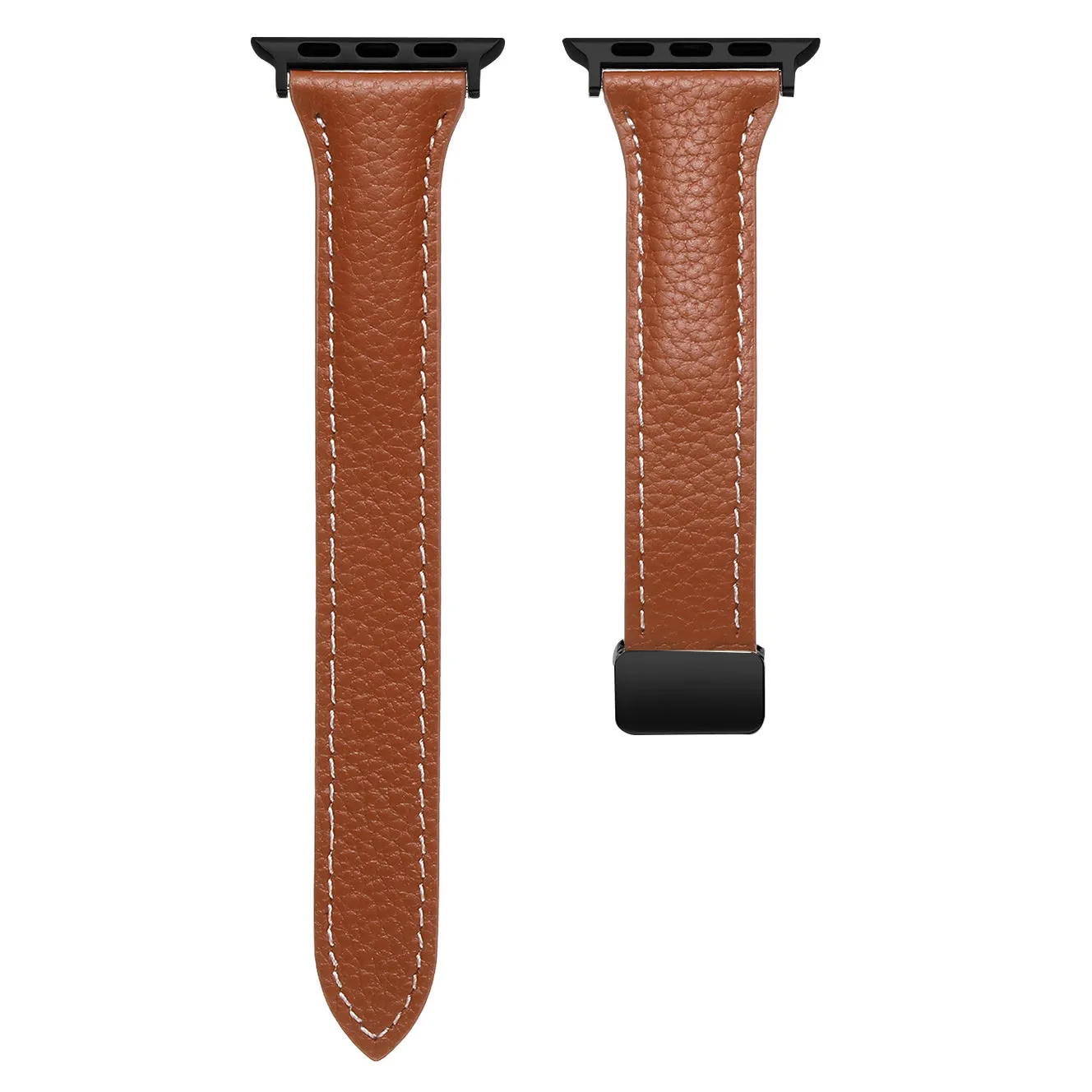 Leather Band with Magnetic Buckle For Apple Watch