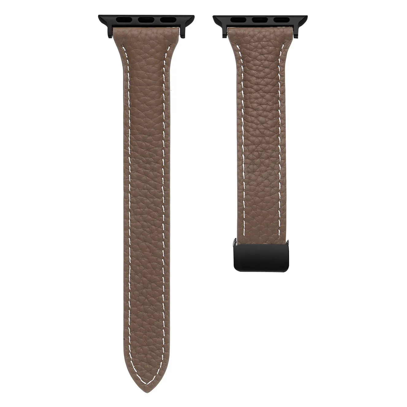 Leather Band with Magnetic Buckle For Apple Watch
