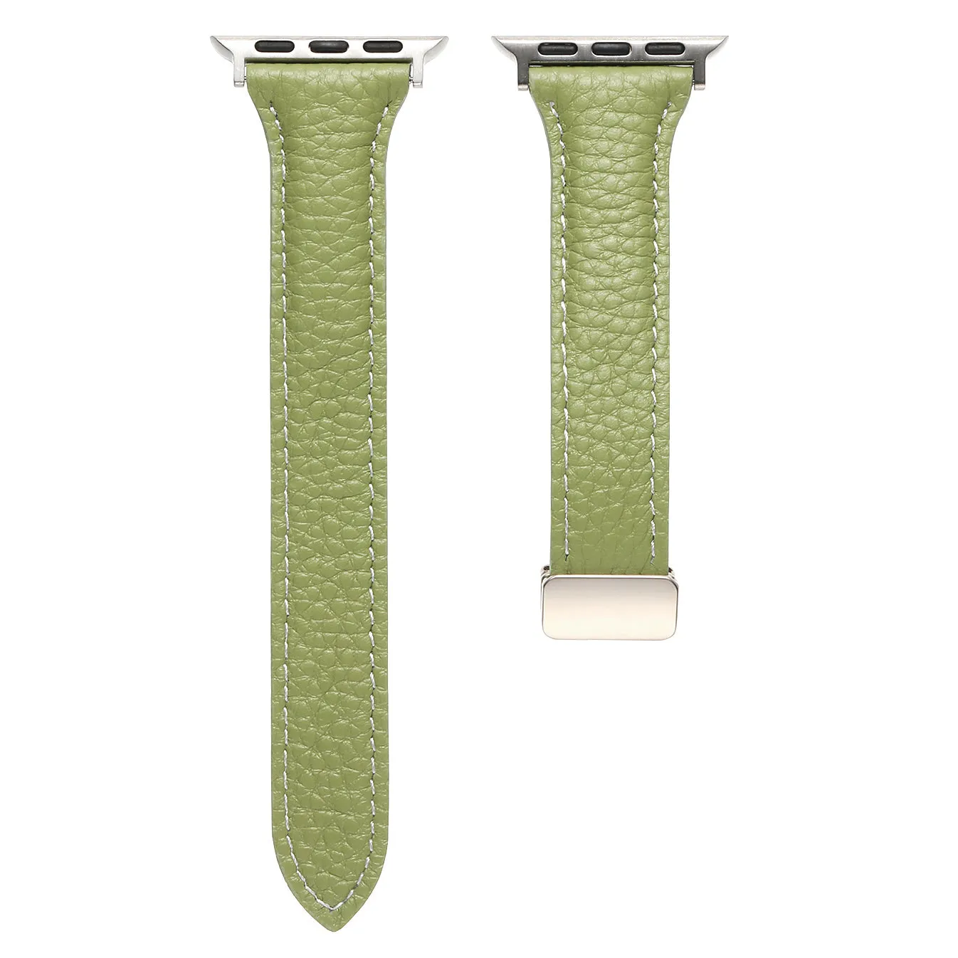 Leather Band with Magnetic Buckle For Apple Watch