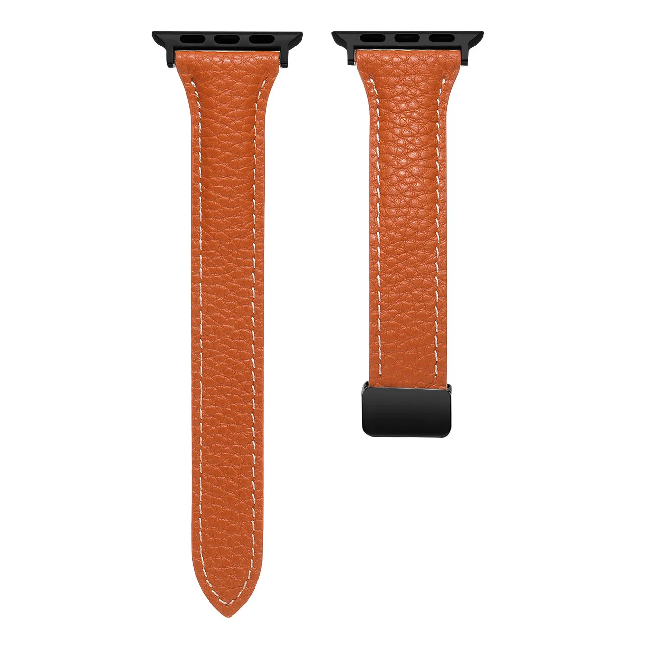 Leather Band with Magnetic Buckle For Apple Watch