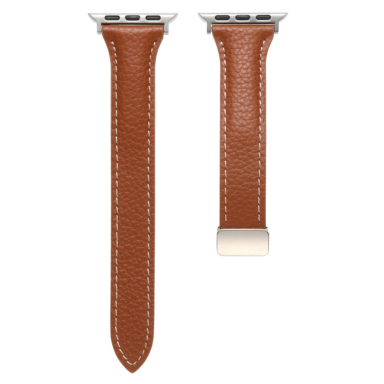 Leather Band with Magnetic Buckle For Apple Watch