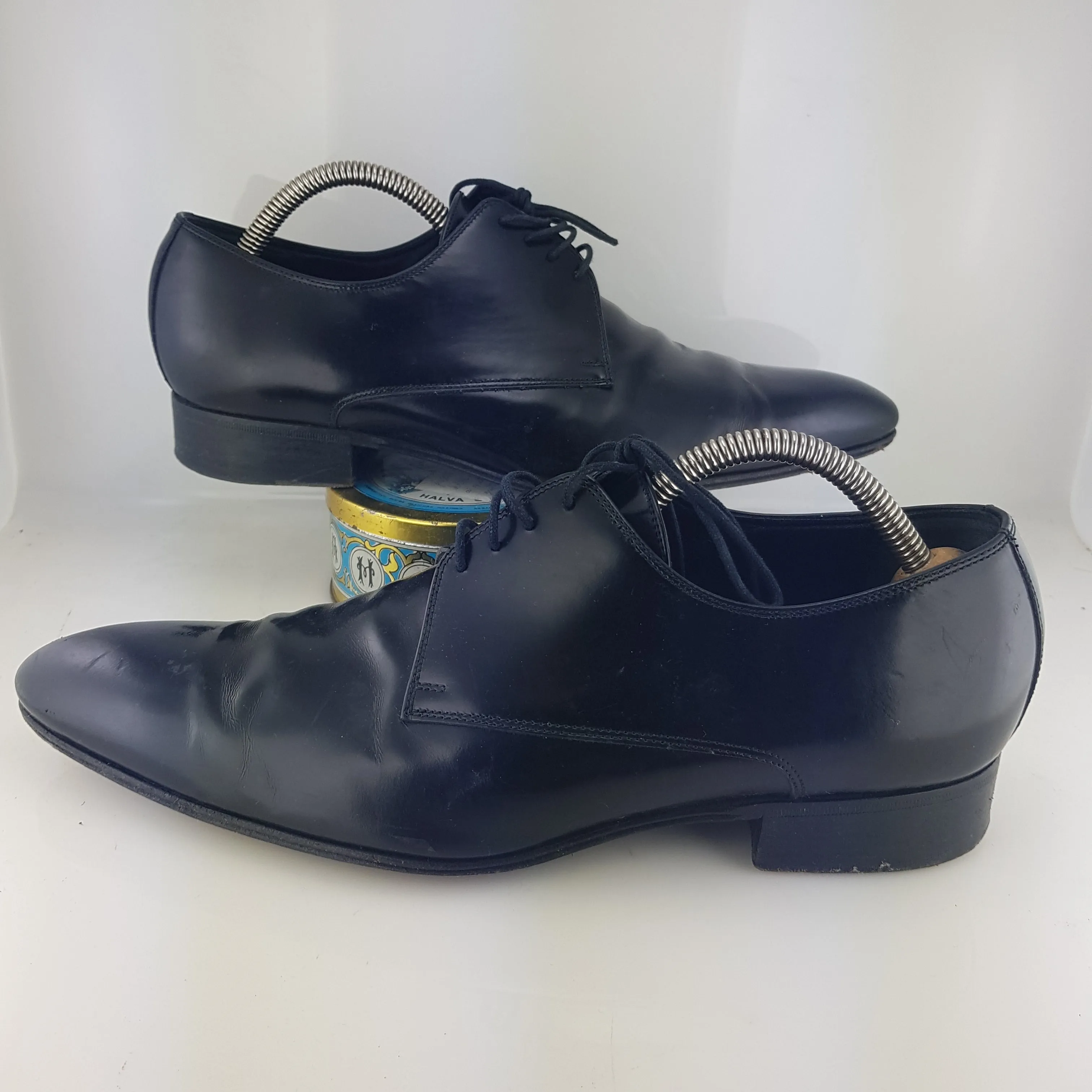 Leather derbies