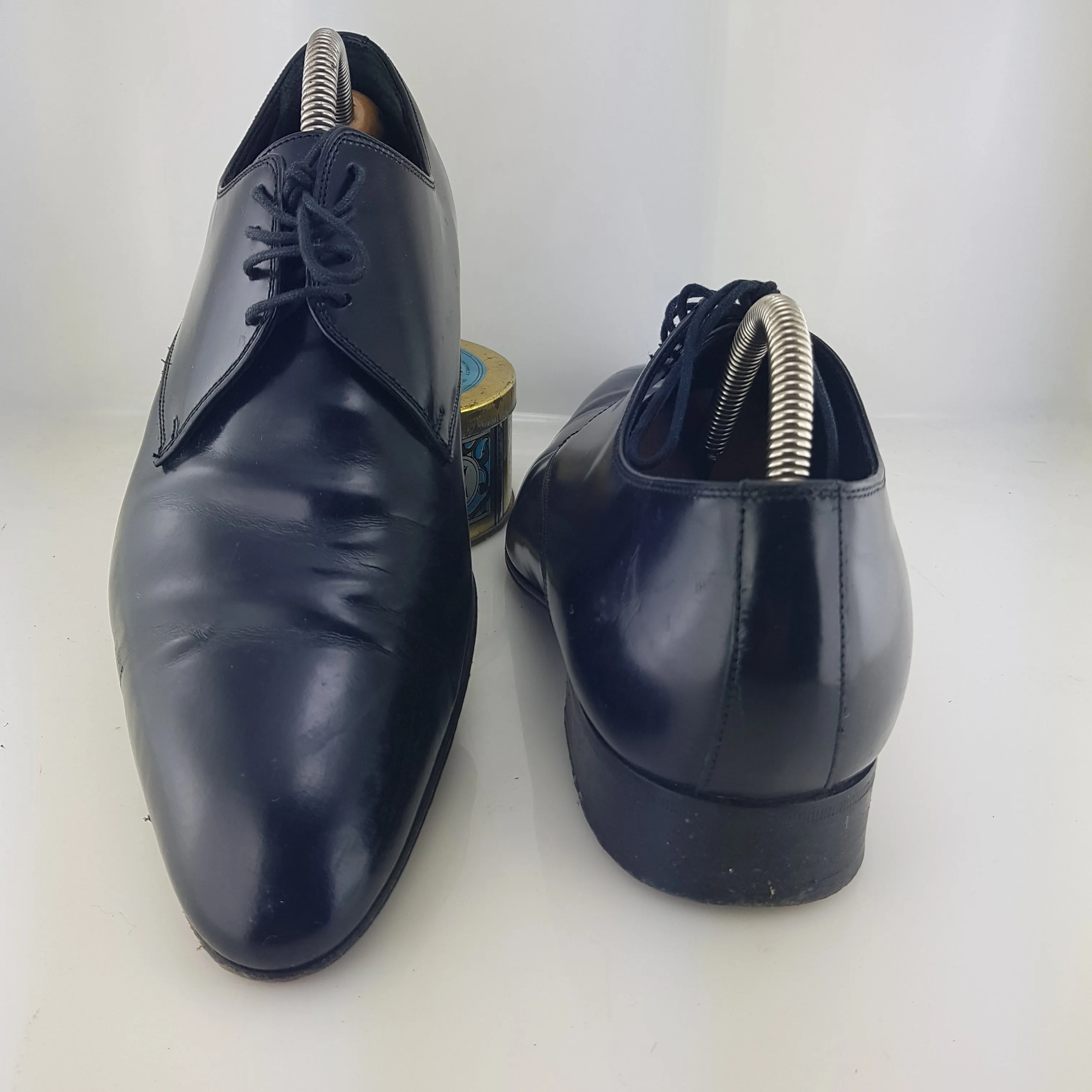 Leather derbies